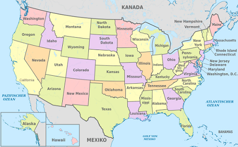United States, divisions