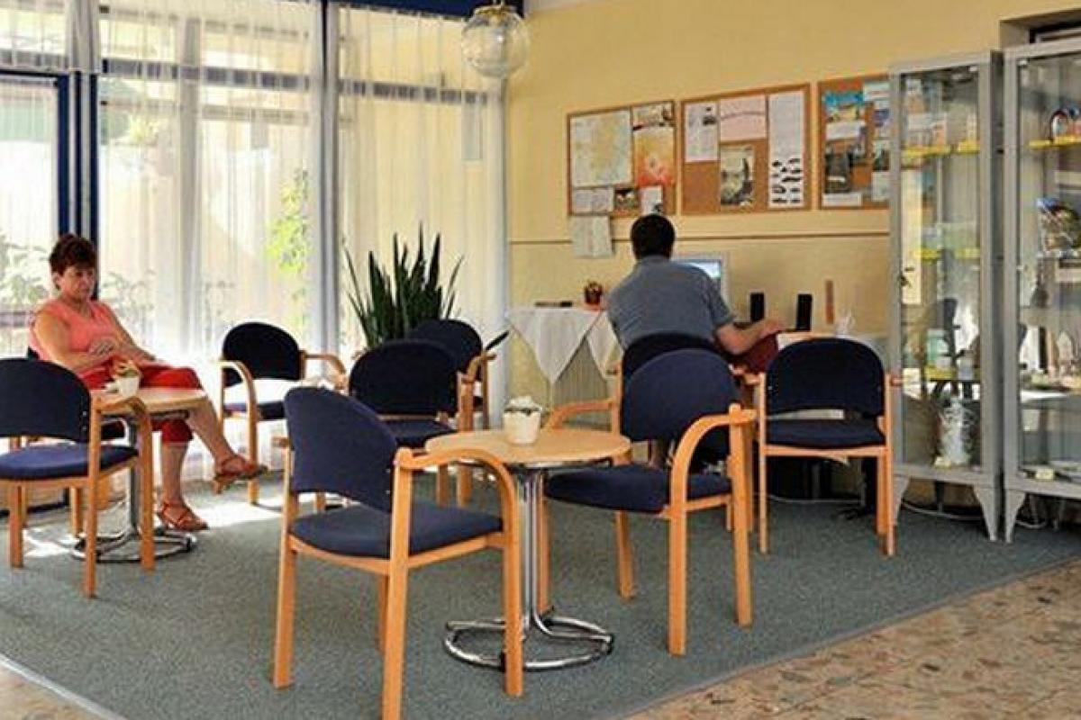 Hotel wellness area