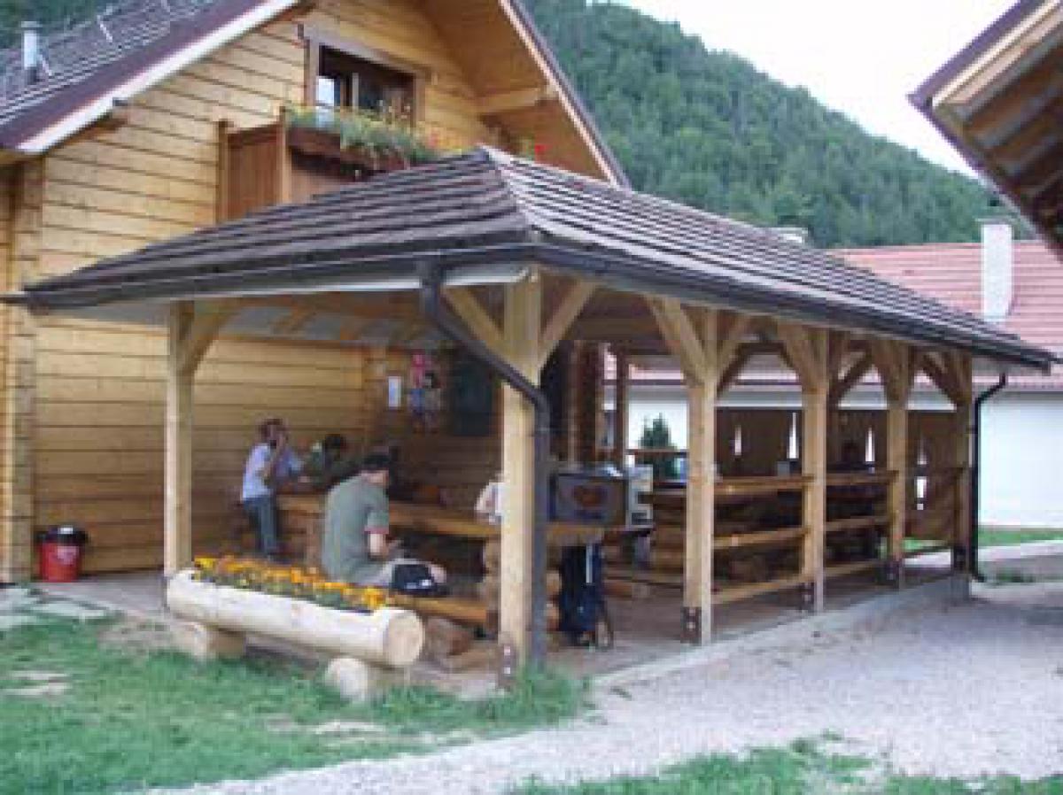 Alpine cabin / chalet whirlpool
